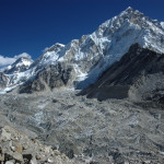 Approaching Gorakshep :: the upper Khumbu Glacier