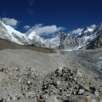 Approaching Gorakshep :: Everest BC surroundings