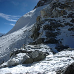 Cho La :: the ridge south of the pass