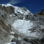 Cho La :: an icefall east of the pass