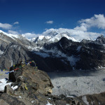 Gokyo Ri :: The Everest-Lhotse-Makalu panorama section