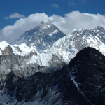 Gokyo Ri :: Everest, Nuptse, Lhotse zoomed