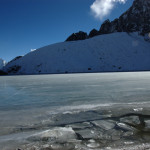 Gokyo :: the half-frozen 3rd lake