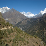 By Sanasa :: the classical Khumbu view reprise (Taboche, Everest, Lhotse, Ama Dablam)