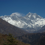 By Sanasa :: yes, the Everest top over the Nuptse ridge again and again...